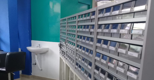 medicine rack